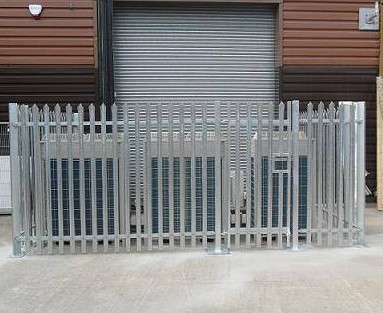 Palisade Galvanised Steel Fencing