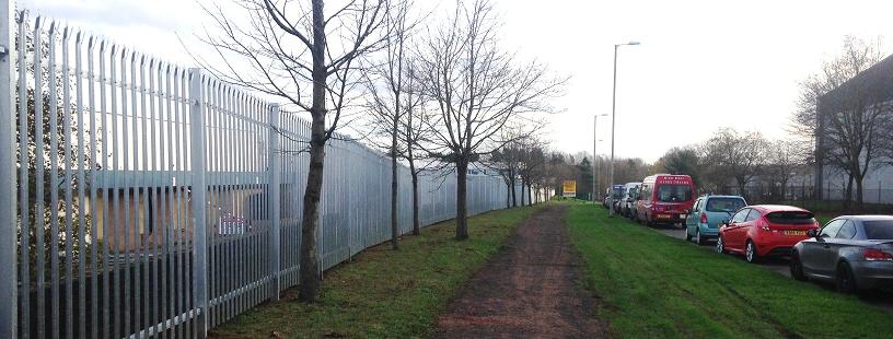 Commercial Palisade Security Fencing Contractor Worcester